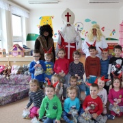 Mikuláš ve školkách 2017