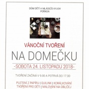 Vánoční tvoření 2018